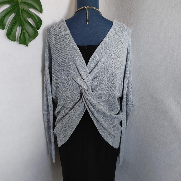 Jun & Ivy Francescas Wrap Knot Sweater - Picture 8 of 8